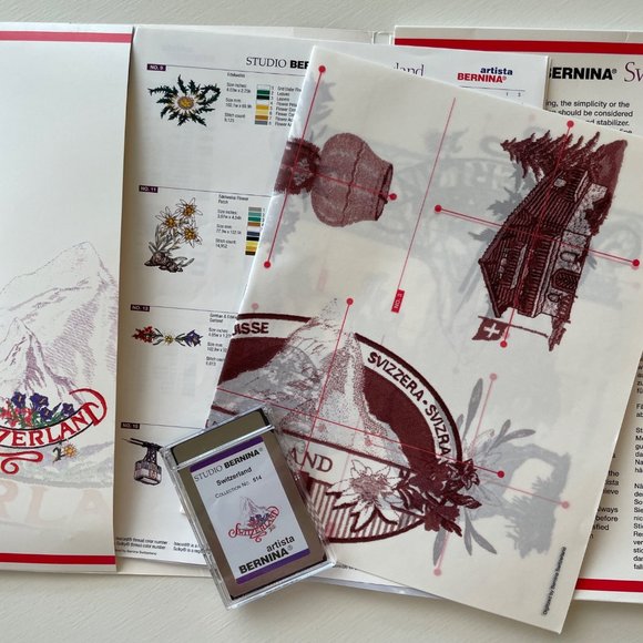 Studio Bernina Switzerland Number 514 Artista Card Kit - Picture 3 of 3